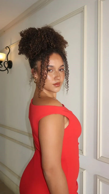 Lilah Maxi Dress Red