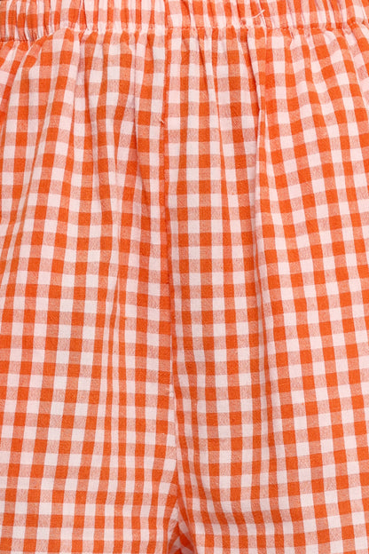 Emilia Short Set Aperol Orange