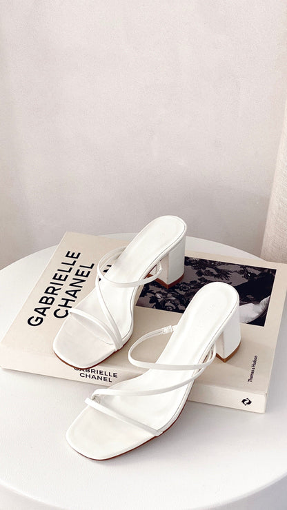 Yazmin Heel White