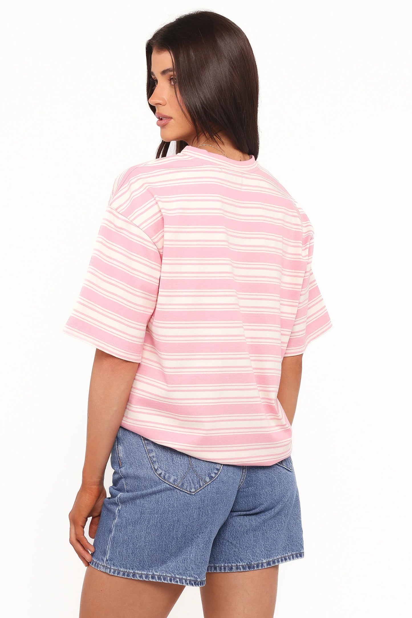 Zestora Tee White Pink