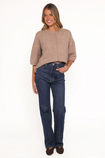 Lilith Knit Top Mocha