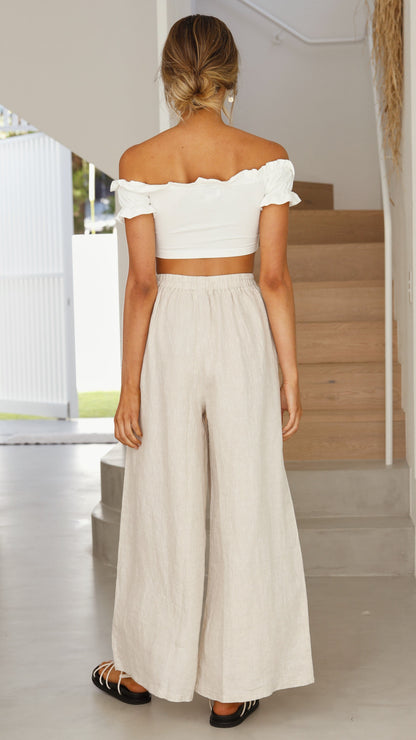 Oceana Pants Natural