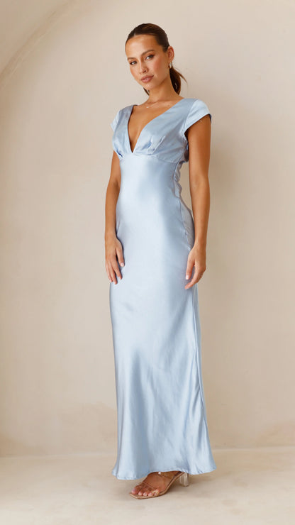 Amelia Maxi Dress Blue