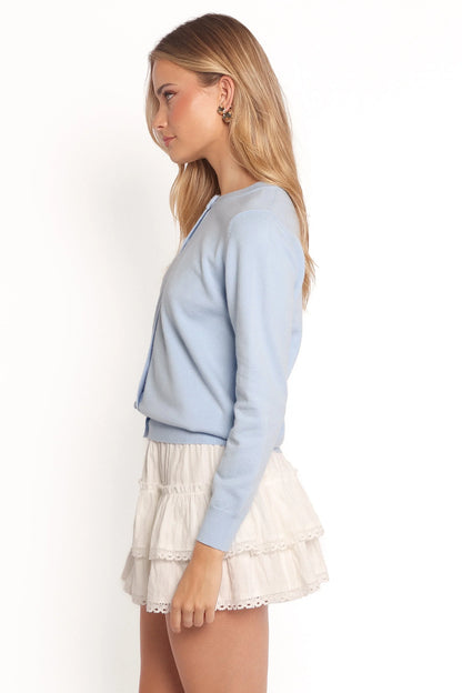 Bliss Cardigan Pale Blue