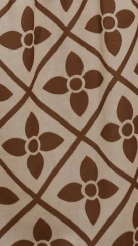 Avalon Maxi Dress Brown Geo