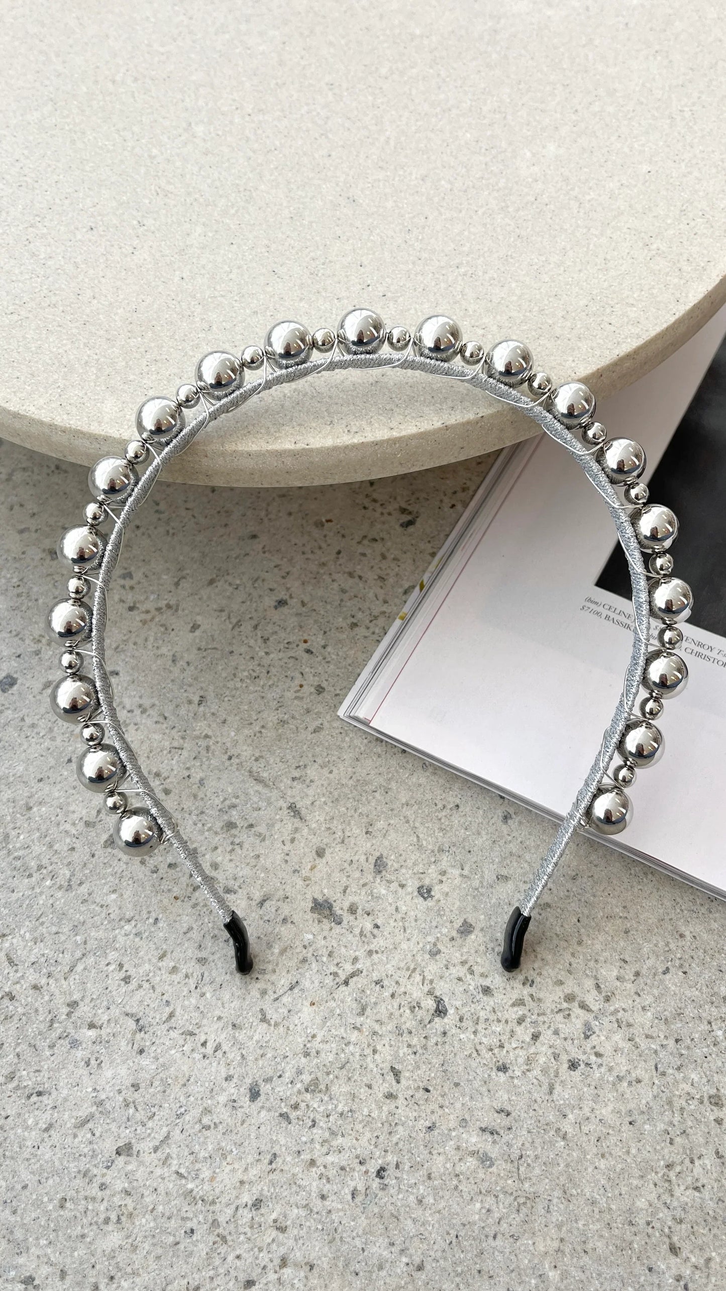 Penny Headband Silver