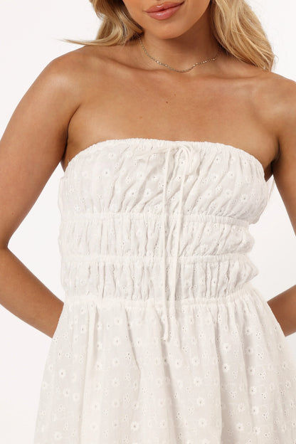 Sandy Mini Dress White