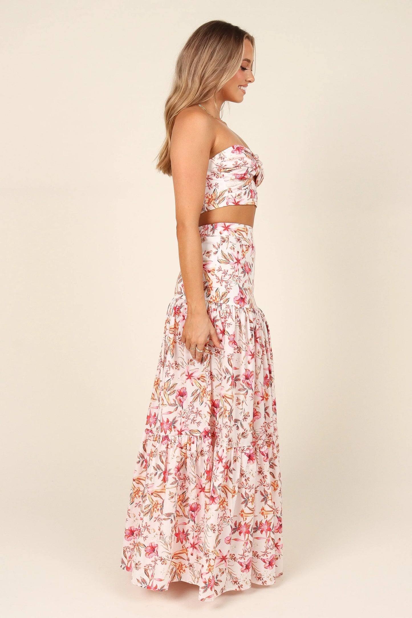 Hydra Top White Floral
