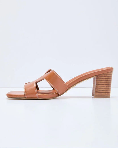 Vidia H Strap Heeled Mule
