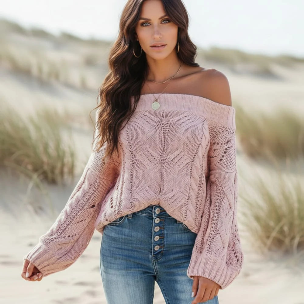 Sexy Off Shoulder Sweater
