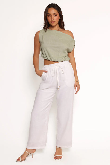 Zara Top Sage Green