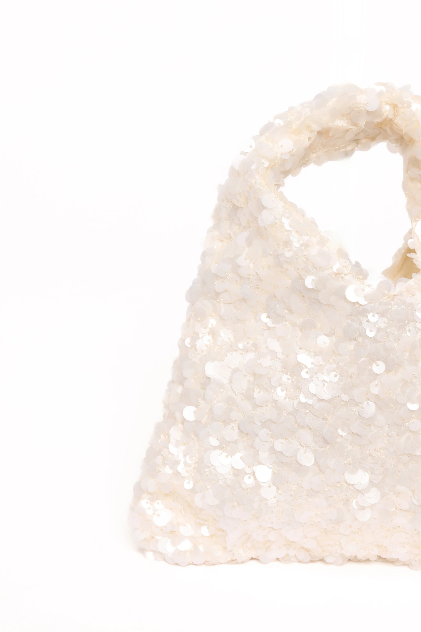 Ashlyn Sequin Bag Champagne