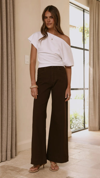 Jara Top White