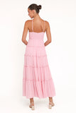 Dottie Halterneck Maxi Dress Pink