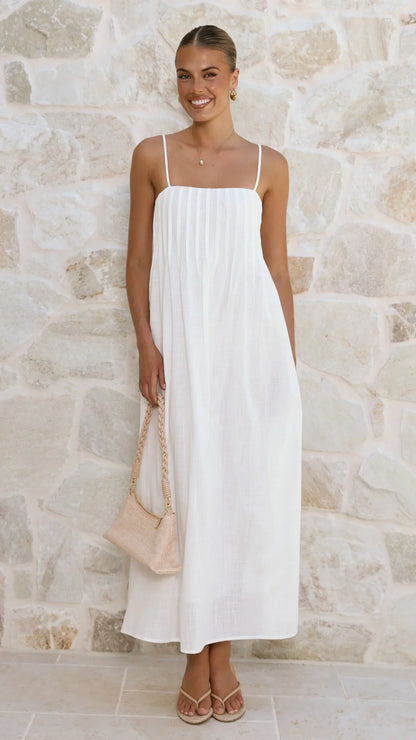 Stayla Maxi Dress White