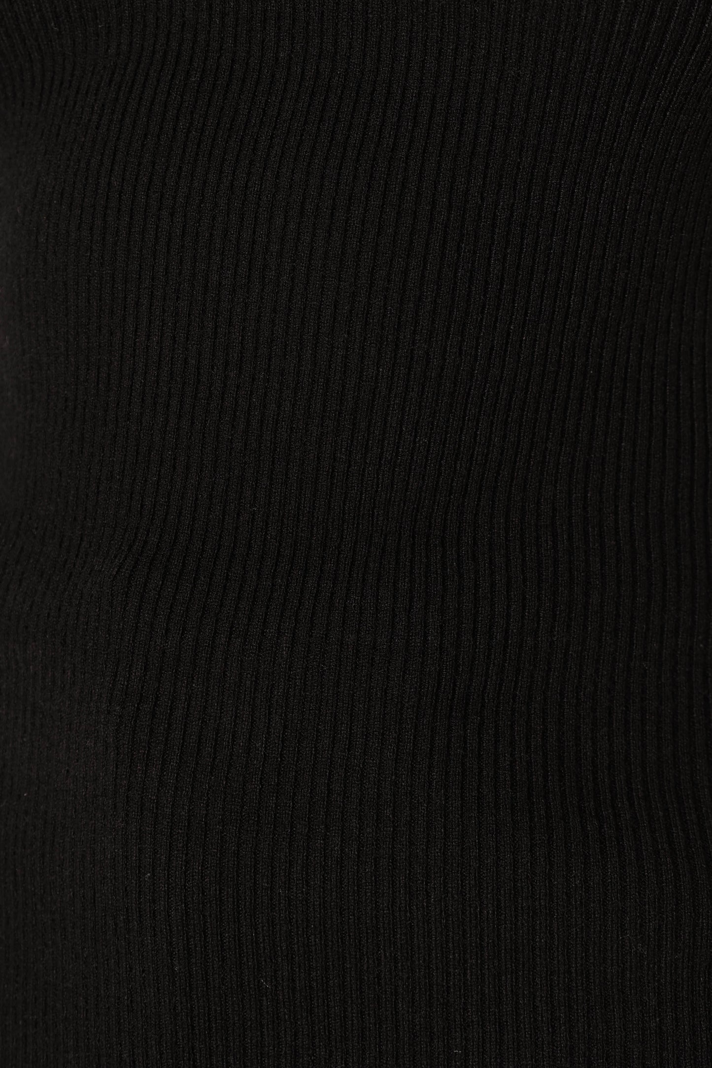 Vicki Rib Tank Black