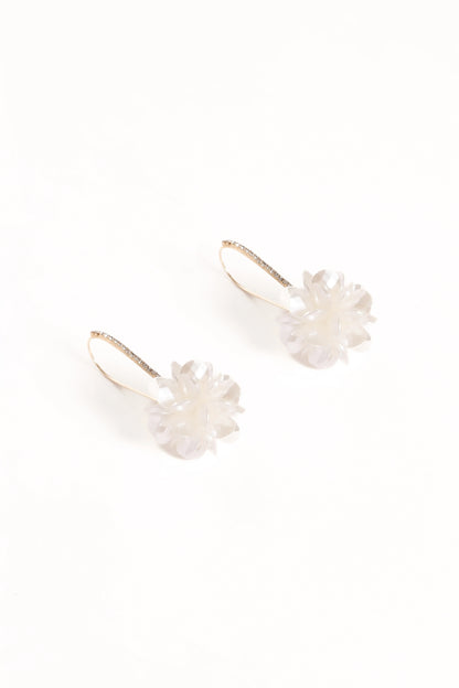 Katia Earrings White