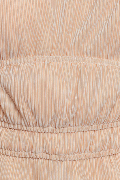 Ceppia Plisse Top Light Peach