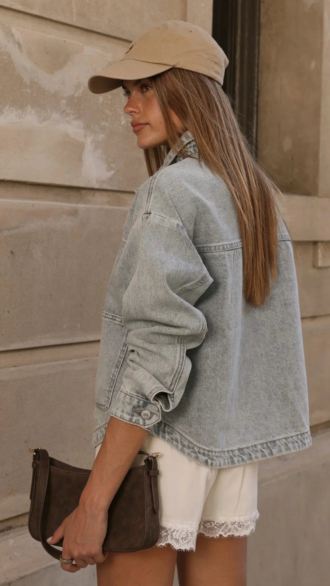 Franklyn Denim Jacket Stone Wash