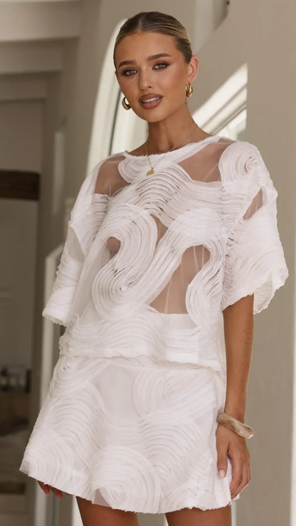 Linnea Top White