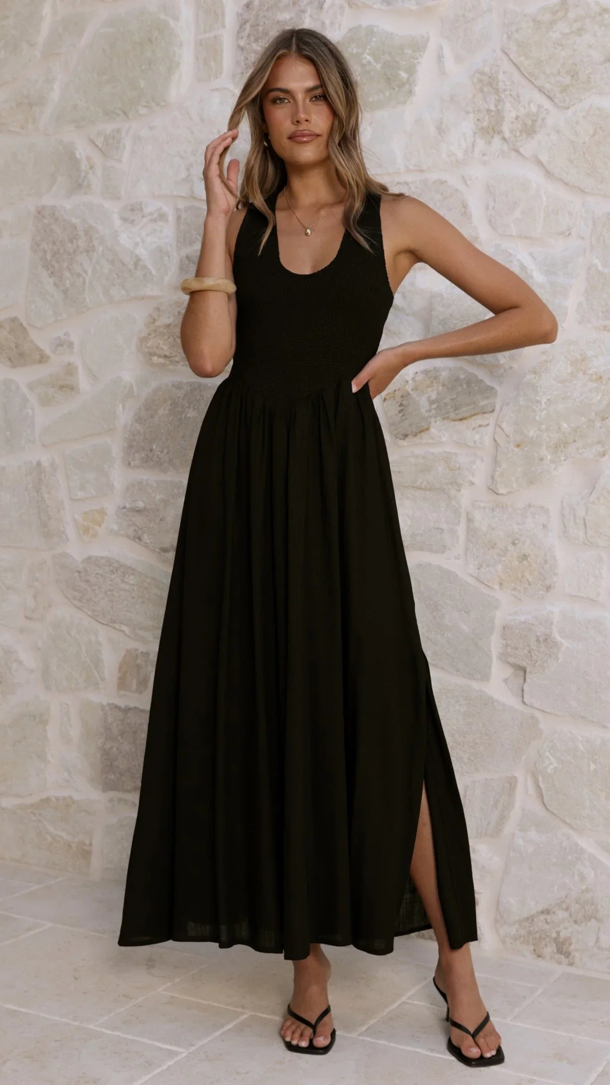 Amira Maxi Dress Black