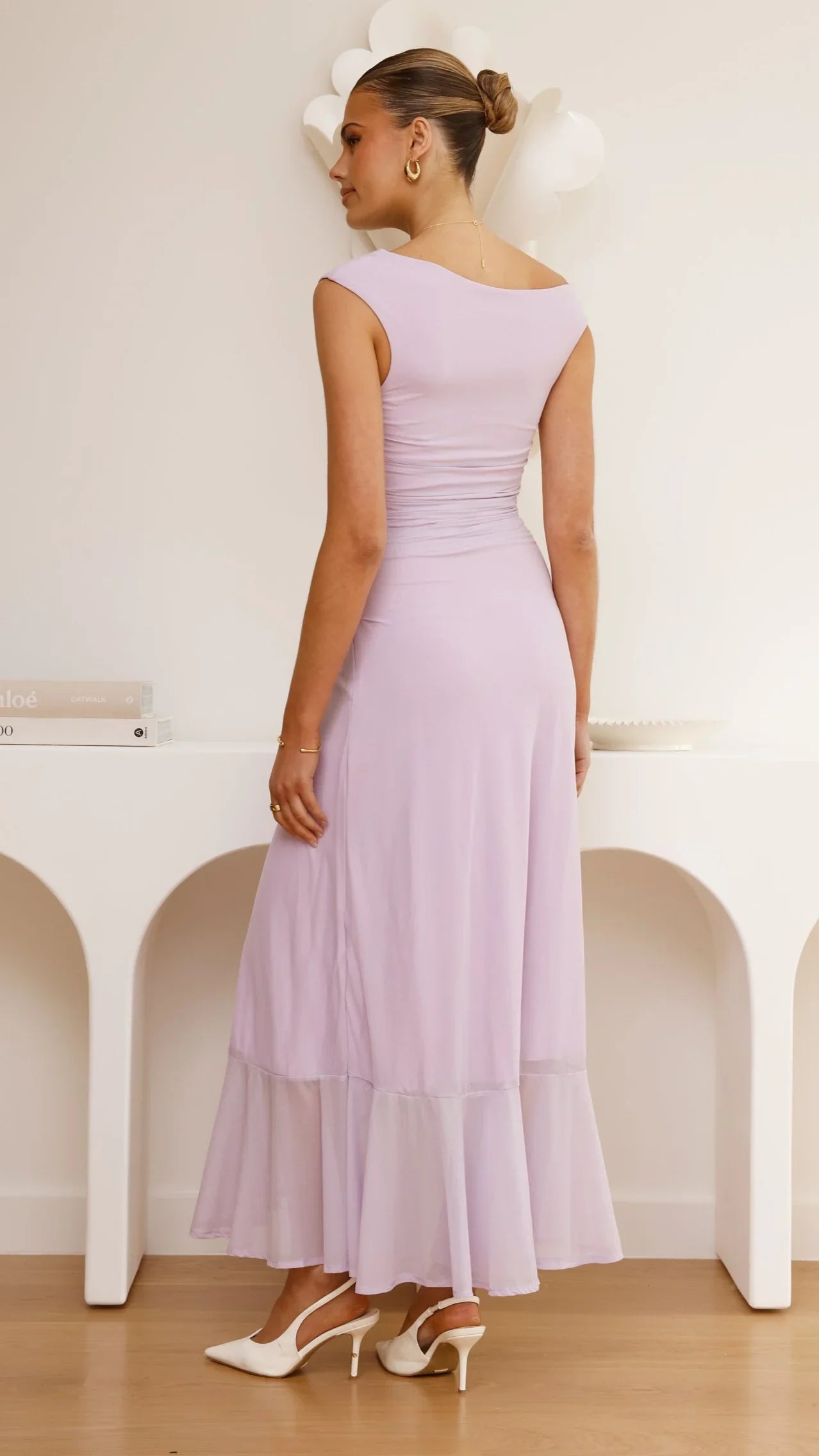 Sareiah Maxi Dress Lilac