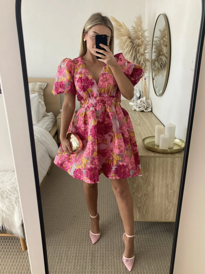 Abel Mini Dress Pink
