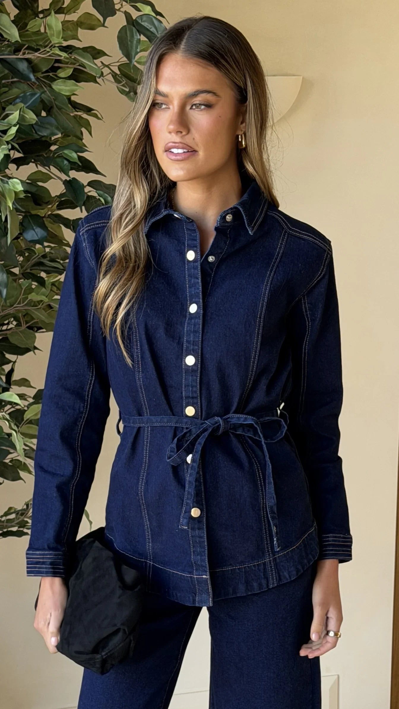 Selene Denim Jacket Indigo