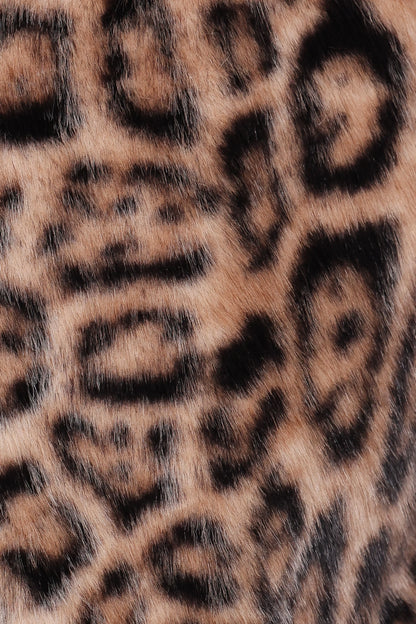 Florian Cropped Jacket Leopard