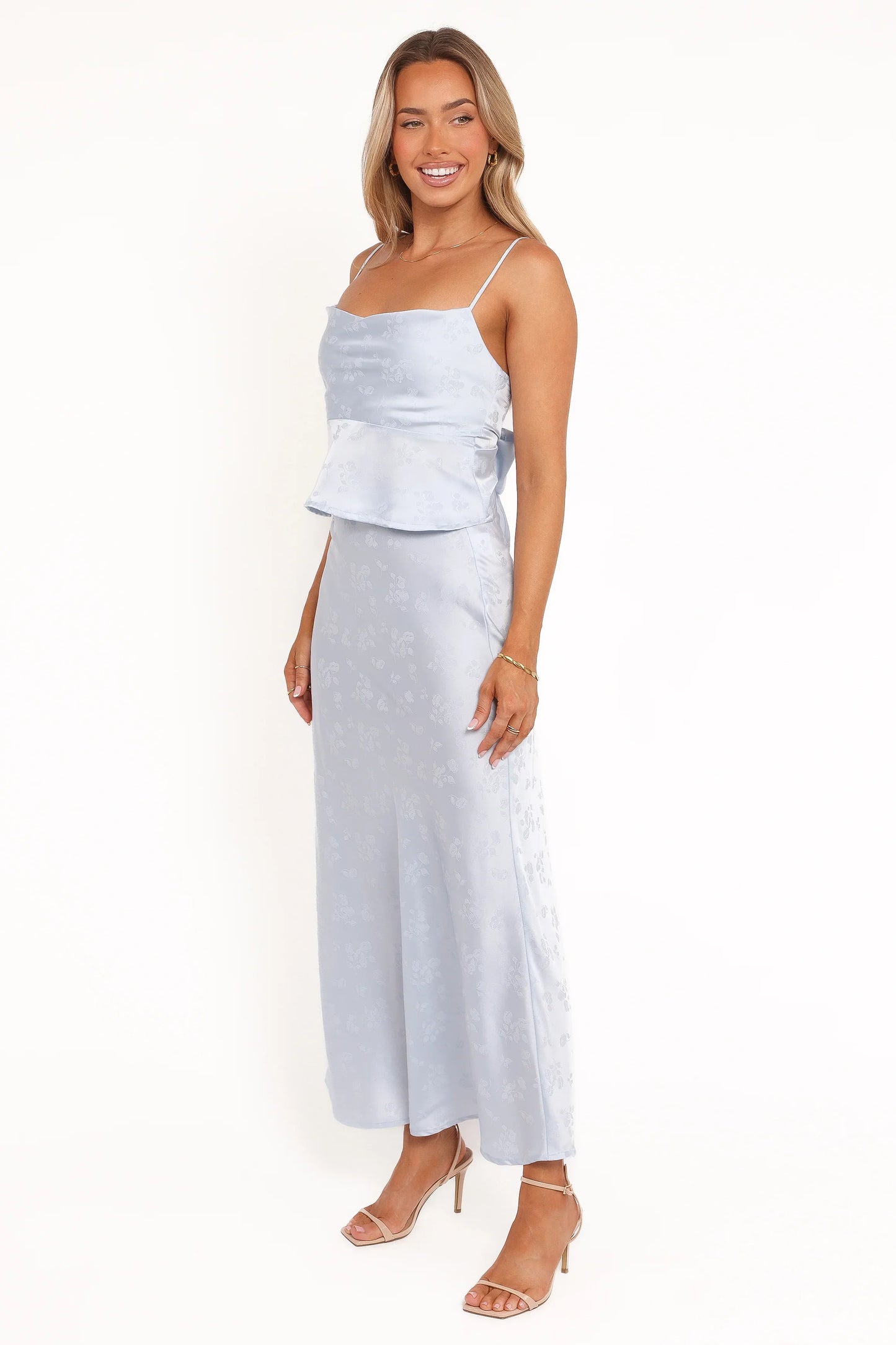Belle Two Piece Set Pale Blue