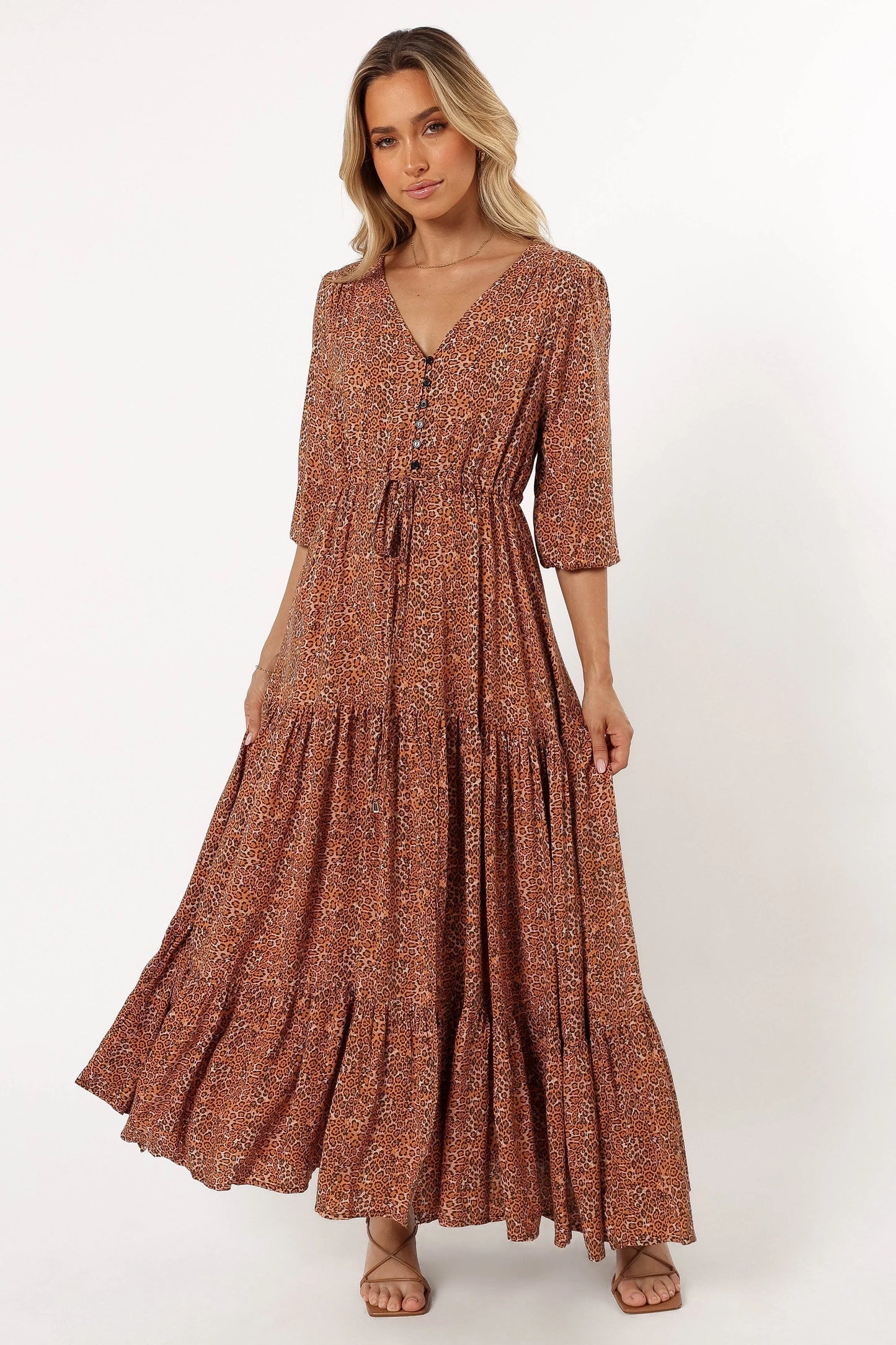 Kelda Dress Leopard Print