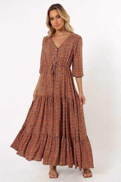 Kelda Dress Leopard Print