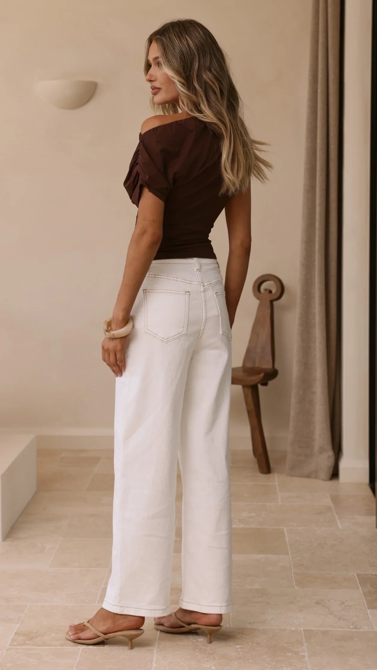Millie Top Chocolate