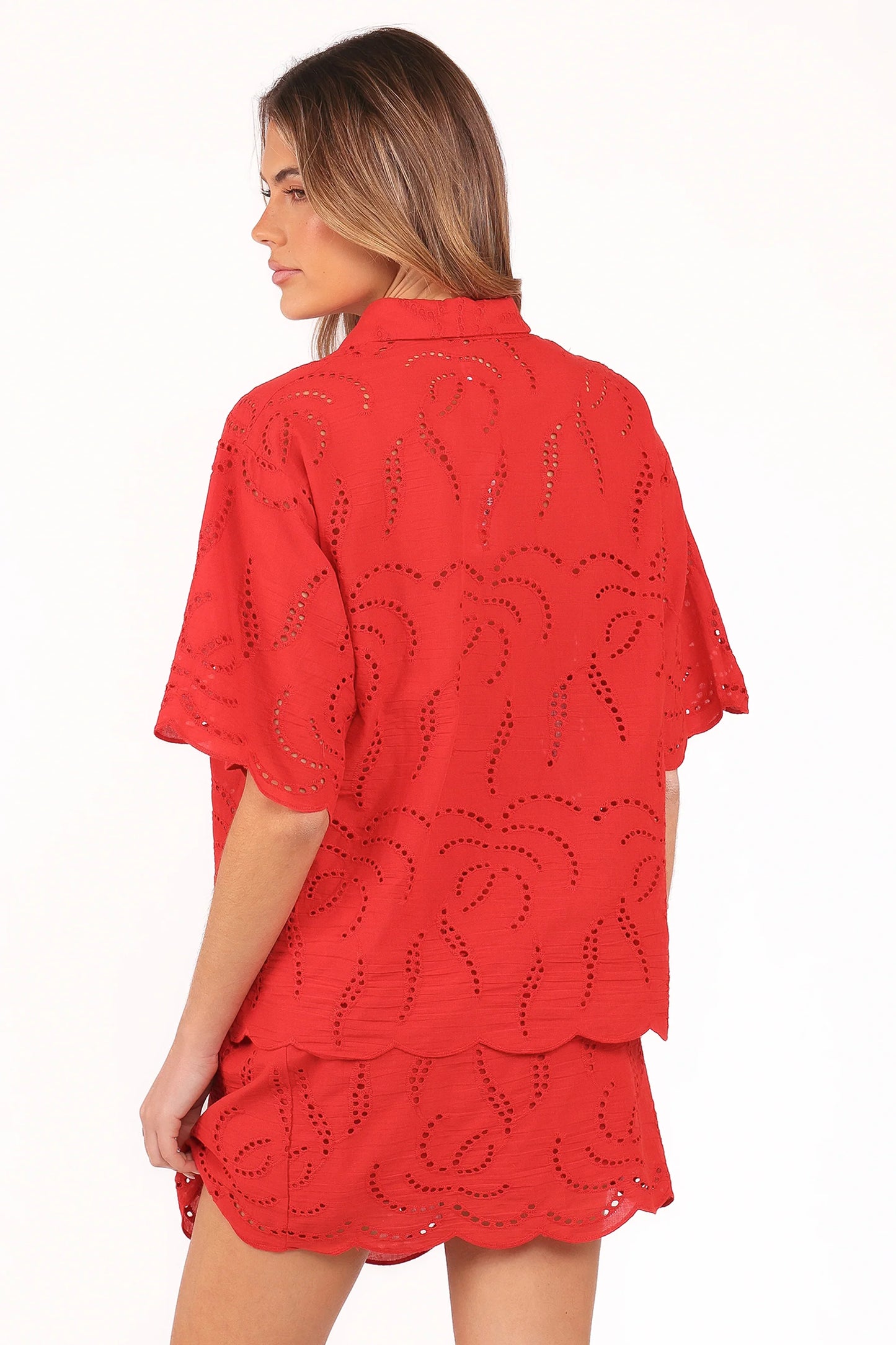 Gallie Skirt Set Red