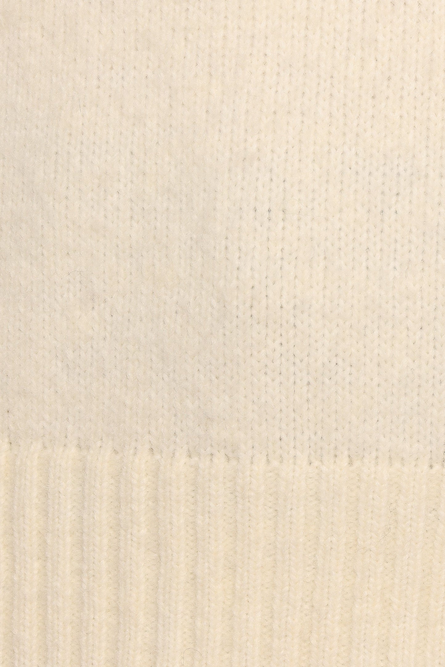 Kelso Flower Embroidery Knit Sweater Cream