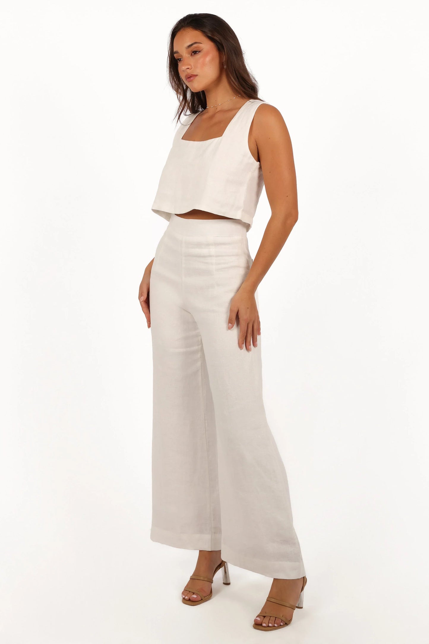 Devlin Pant Cloud White