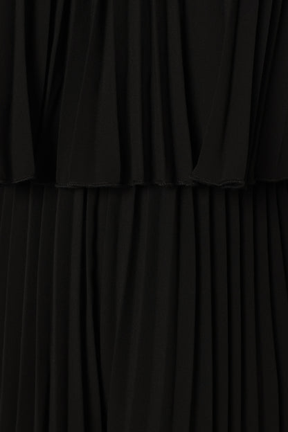 Magnolia Pleat Romper Black