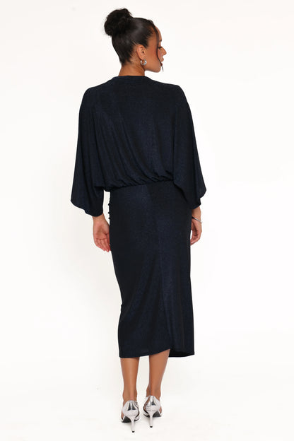 Audrina Maxi Dress Midnight Blue