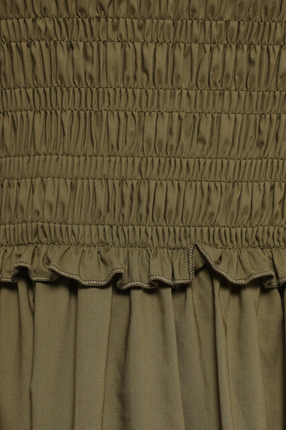 Nigella Maxi Dress Olive Green