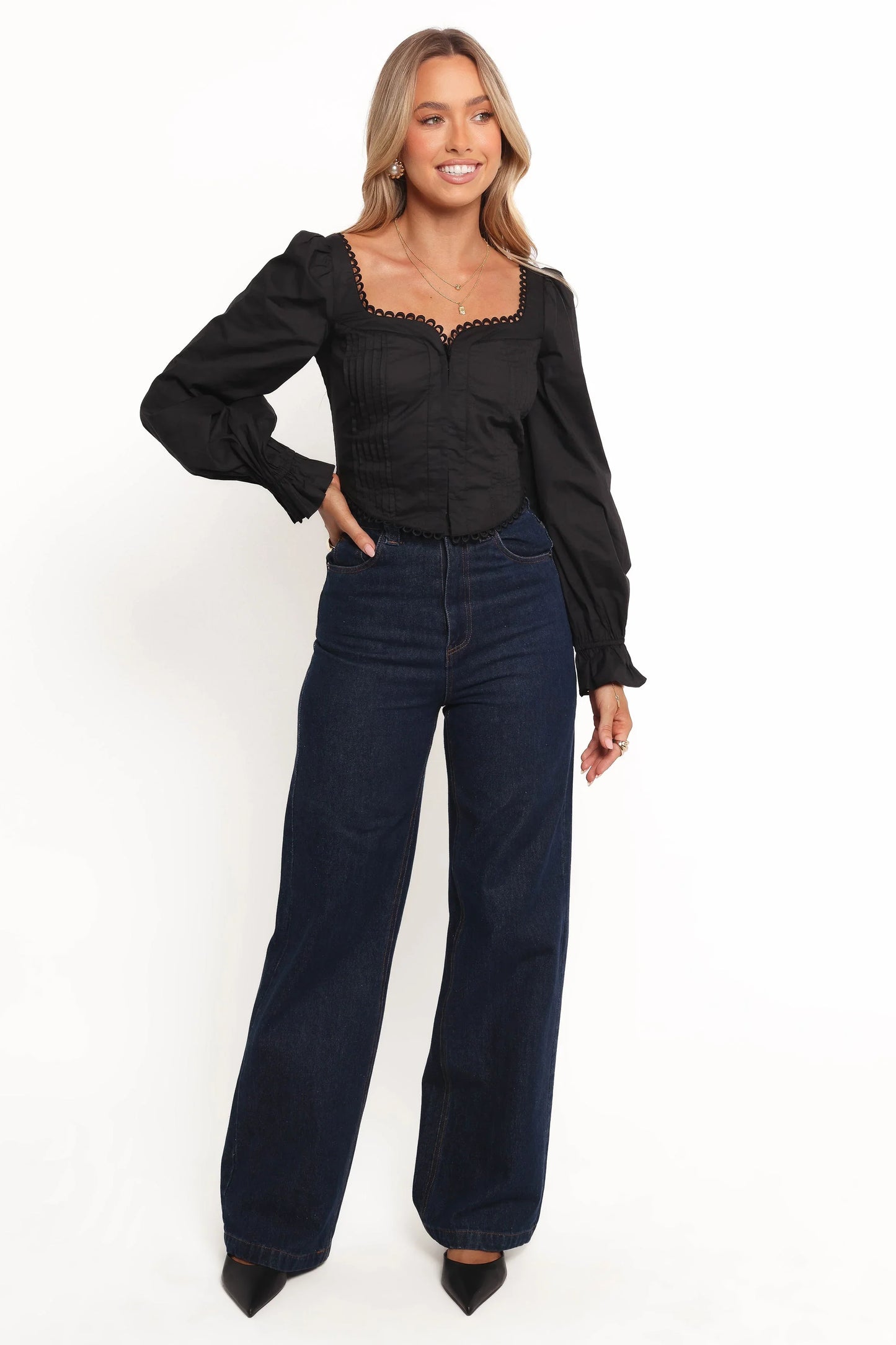 Lorelei Corset Top Black