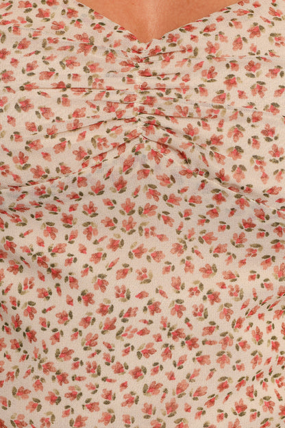 Noel Top Beige Multi