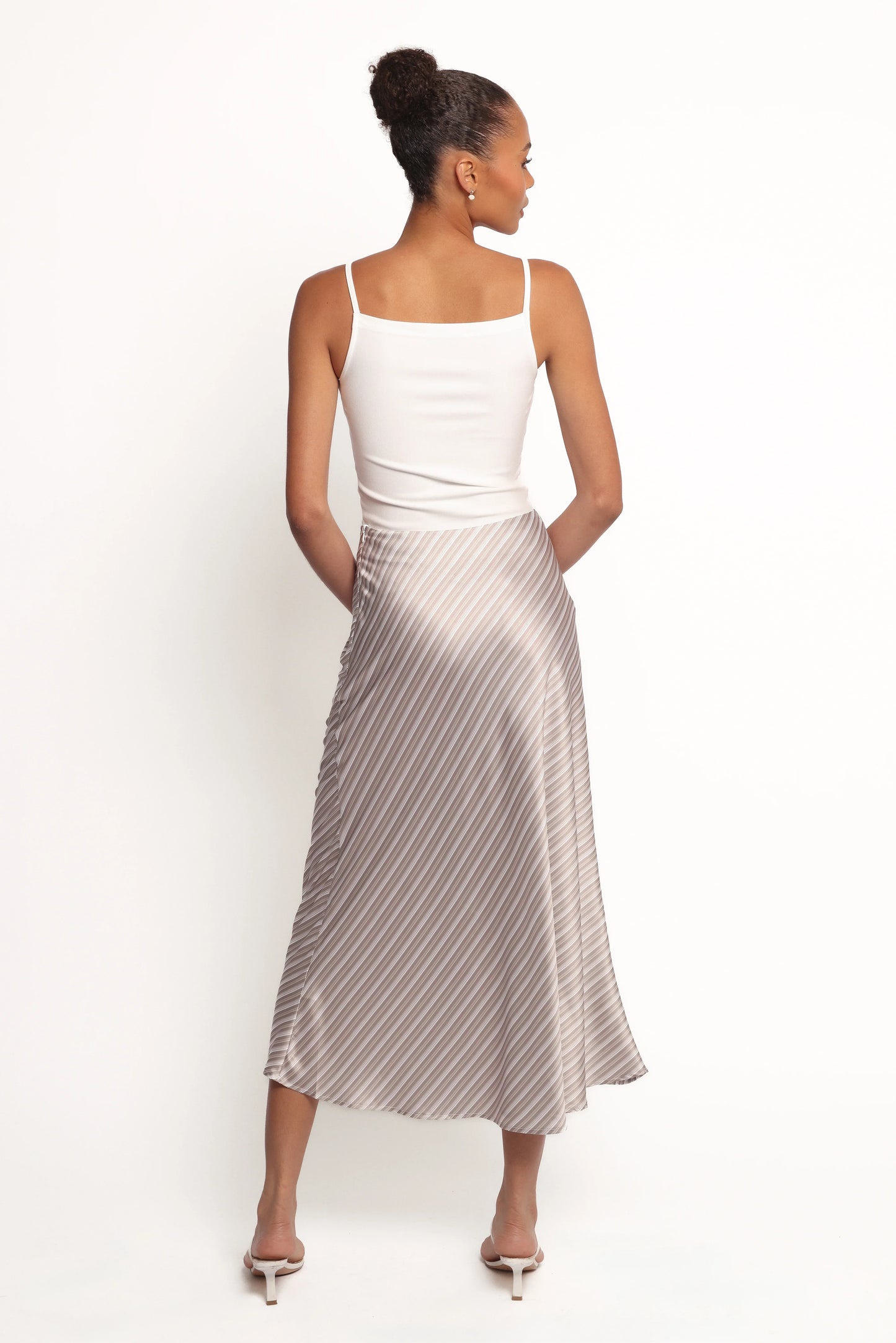 Corrina Midi Skirt Stripe