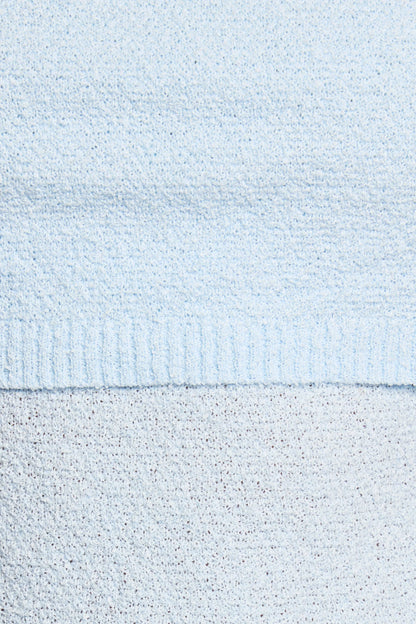 Rory Off Shoulder Top Pale Blue
