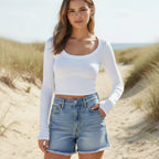 Long Sleeve Crop Top