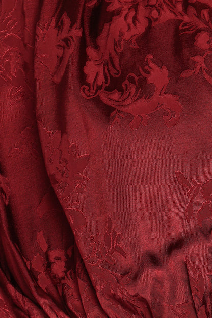 Bowman Cropped Blouse Wine