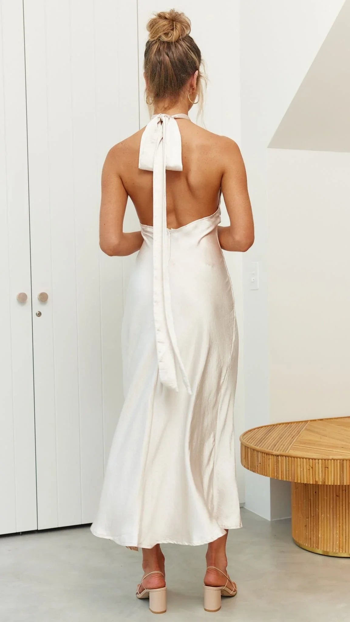Amalia Maxi Dress Champagne