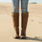 Knee High Fashion Leather Boots