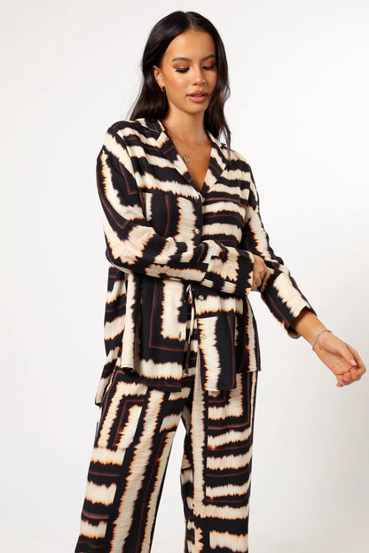 Sola Shirt Noria Print
