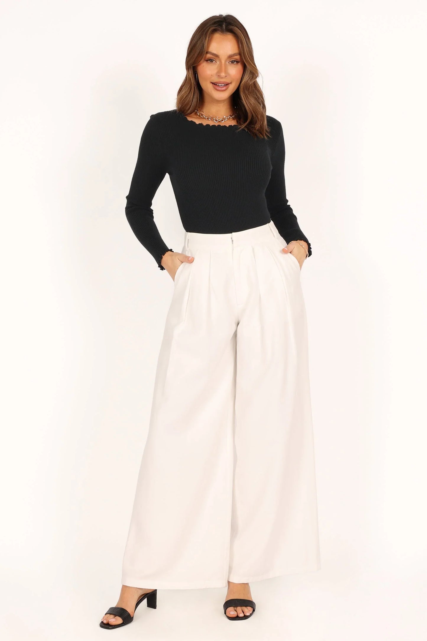 Kya Knit Top Black