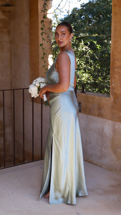 Victoria Maxi Dress Sage